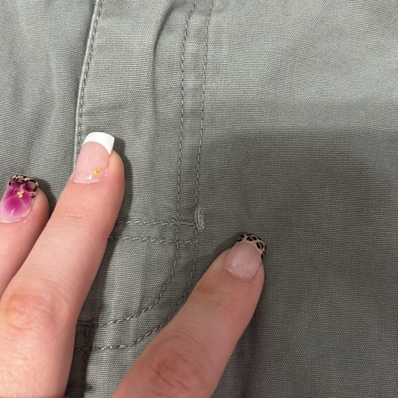 Vintage Y2K Billabong Green Mini Skirt - Picture 3 of 4